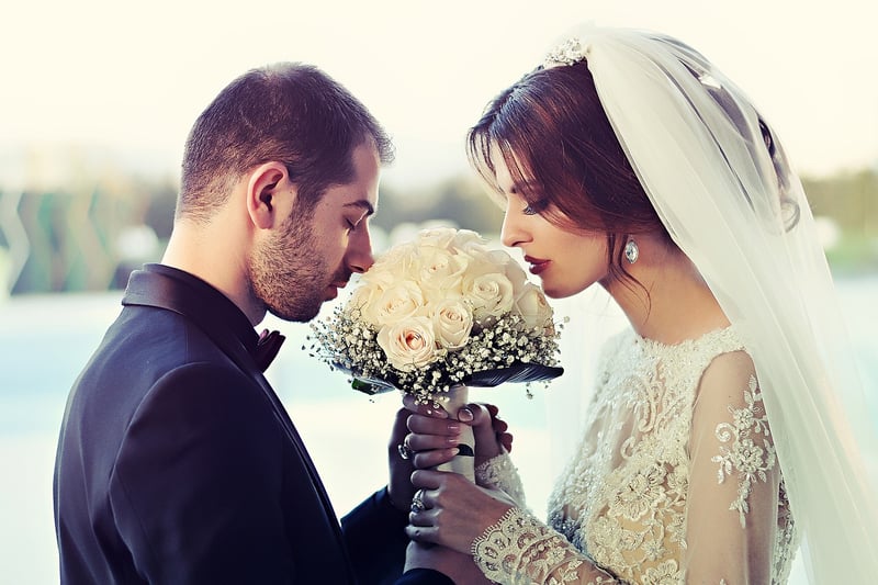 Wedding Bride Groom Couple